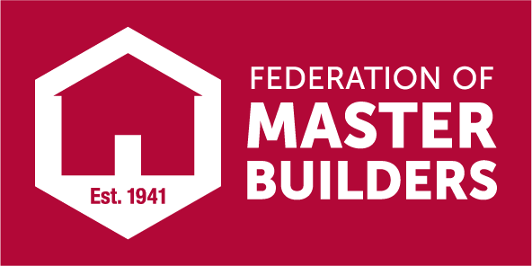 Banner for membership in the federation of master builders UK